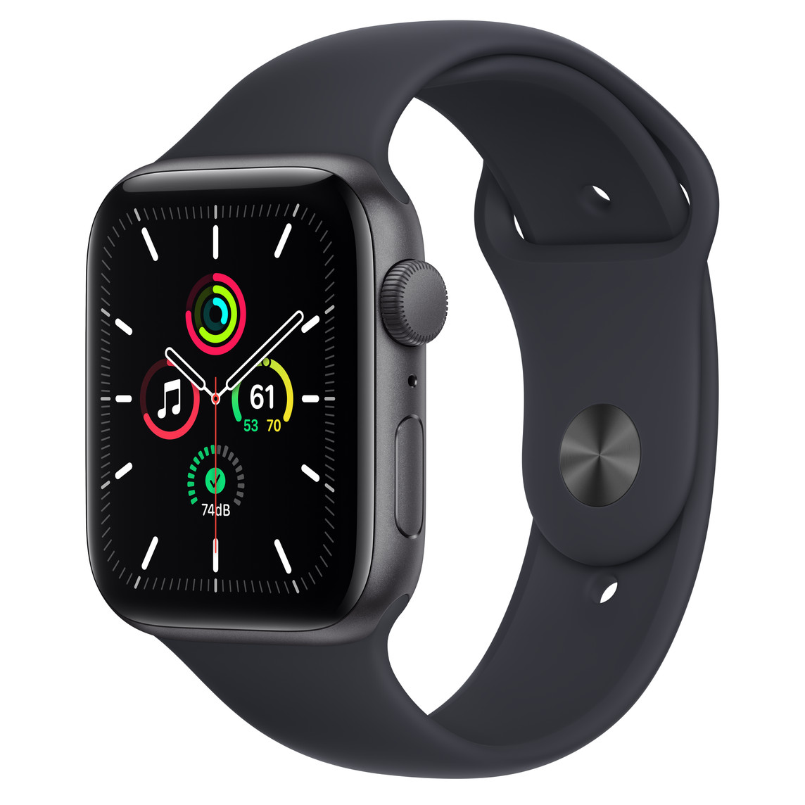 Apple Watch SE(GPSモデル)- 44mmスペースグレイアルミニウムケース Apple Watch SE(GPSモデル)- 44mmスペースグレイアルミニウムケース