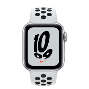 Apple Watch Nike SE（GPS + Cellularモデル）- 40mmシルバー