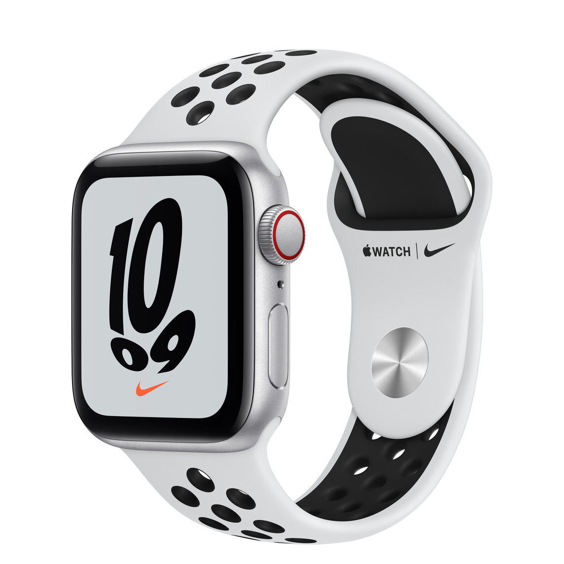 Apple Watch Nike SE（GPS + Cellularモデル）- 40mmシルバー