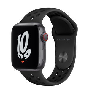 Apple WatchSEGPSモデル40mmスペースグレイ/Nikeバンド-