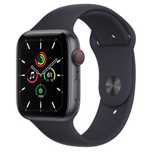 Apple Watch SE 44mm スペースグレイアルミニウムケース-