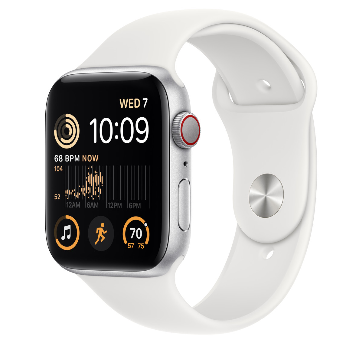 Apple Watch SE 第2世代 44mm GPS+セルラー シルバー | www