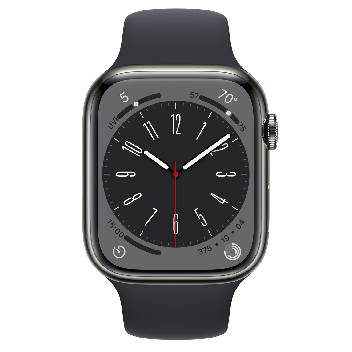 Apple Watch Series 8(GPS + Cellularモデル)- 45mmグラファイト