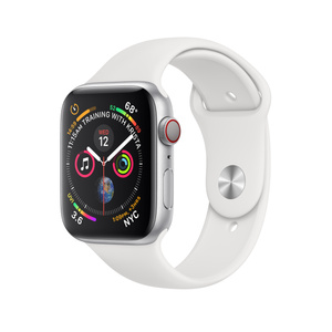 Apple Watch Series 4 Gps Cellularモデル 44mmシルバーアルミニウムケースとホワイトスポーツバンド 整備済製品 Apple 日本