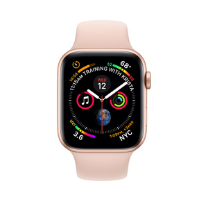 Apple Watch Series 4 Gpsモデル 40mmゴールドアルミニウムケースとピンクサンドスポーツバンド 整備済製品 Apple 日本
