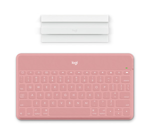 Logicool Keys To Go Ultra Slim Keyboard With Iphone Stand ピンク Apple 日本
