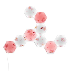 Nanoleaf Shapes Cherry Blossom Hexagons Starter Kit - Apple（日本）