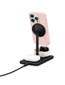 Twelve South HiRise 3 Deluxe 3-in-1 Wireless Charging Stand 