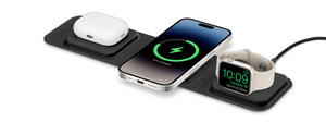mophie 3-in-1 travel charger with MagSafe - Apple（日本）