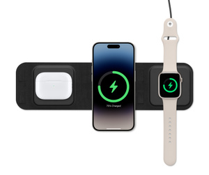 mophie 3-in-1 travel charger with MagSafe - Apple（日本）