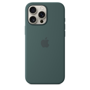 MagSafe対応iPhone 16 Pro Maxシリコーンケース – レイクグリーン 