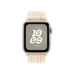 40mmケース用スターライト/ピンクNikeスポーツループ - 教育 - Apple 
