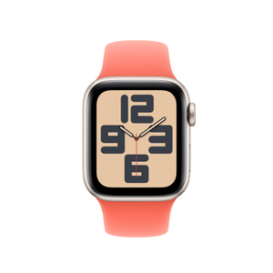 Apple Watch SE2 GPSモデル- 44mmスターライトアルミニウムケースと 