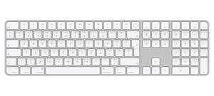 Appleシリコン搭載macモデル用touch Id搭載magic Keyboard テンキー付き 英語 Uk ホワイトキー Apple 日本
