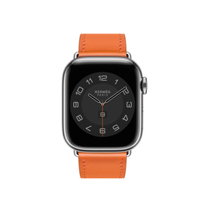 Apple Watch Hermès - 41mmケース用ヴォー・スウィフト（オレンジ