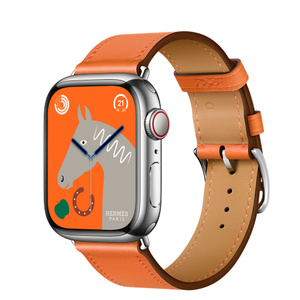 Apple Watch アップルウォッチ エルメス バンド 41mm 在庫有り ふるさと納税 超美品アップルウォッチ エルメス バンド ブルー