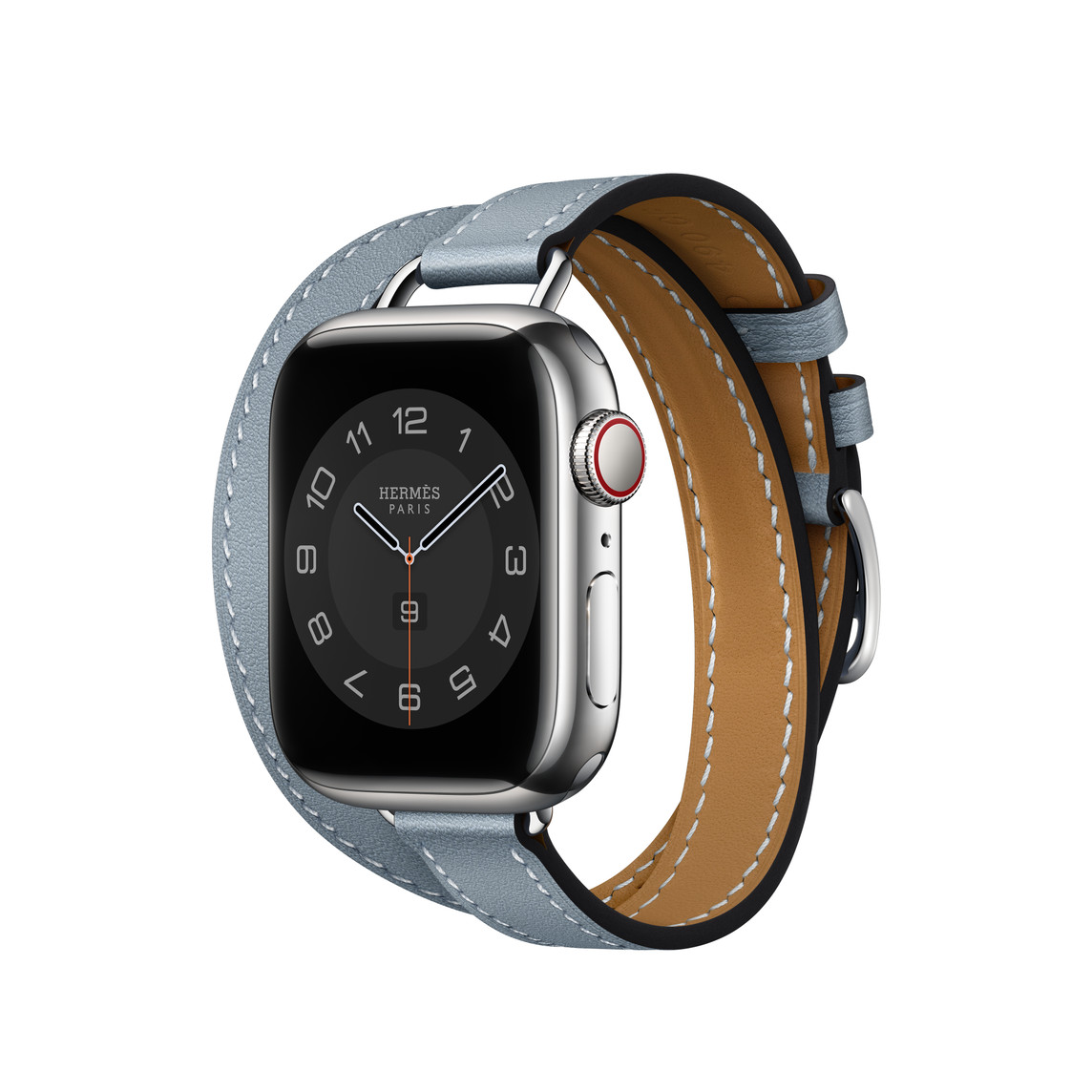 Apple Watch Hermès - 41mmケース用(ブルー・ラン)アトラージュ Apple Watch Hermès - 41mmケース用(ブルー・ラン)アトラージュ