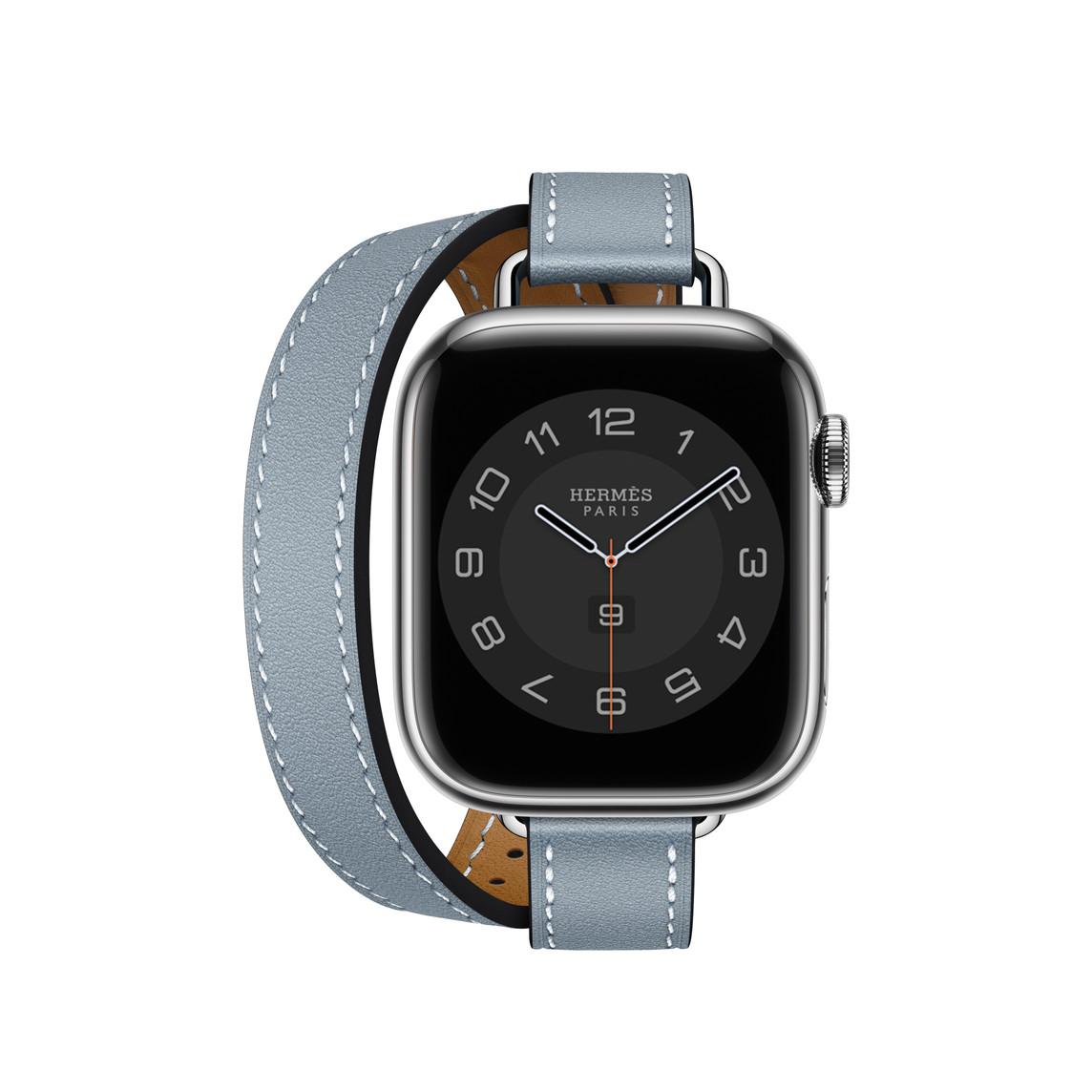 Apple Watch Hermès - 41mmケース用(ブルー・ラン)アトラージュ Apple Watch Hermès - 41mmケース用(ブルー・ラン)アトラージュ