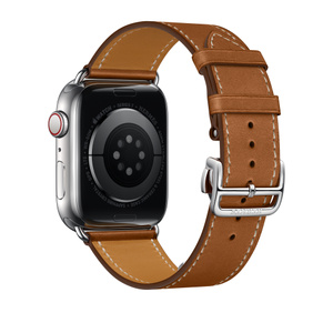 Apple Watch Hermès - 45mm Fauve Barénia Leather Single Tour