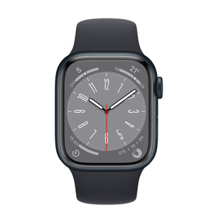 Apple Watch Series 8 (GPSモデル) - 41mmミッドナイトアルミニウムケースとミッドナイトスポーツバンド - レギュラー - Apple(日本) Apple Watch Series 8 (GPSモデル) - 41mmミッドナイトアルミニウムケースとミッドナイトスポーツバンド - レギュラー - Apple(日本)