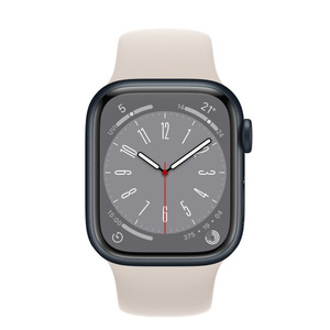 美品 Apple 股がる Watch series8 (GPS) 41mm スターライト 