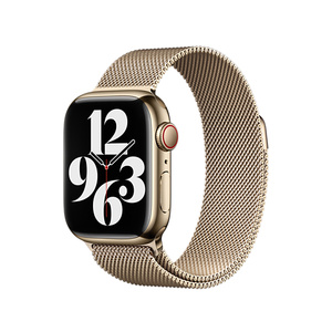 41mmケース用ゴールドミラネーゼループ Apple(日本) Apple Watch ミラネーゼループバンド ゴールド 38mm対応