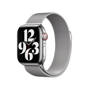 41mmケース用シルバーミラネーゼループ - Apple(日本) 41mmケース用シルバーミラネーゼループ - Apple(日本)