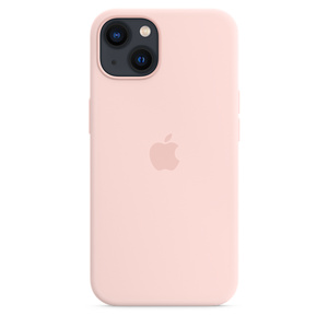 MagSafe対応iPhone 13シリコーンケース - チョークピンク - Apple（日本）