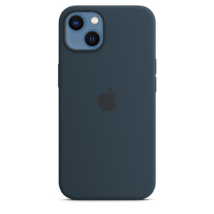 MagSafe対応iPhone 13シリコーンケース - アビスブルー - Apple（日本）