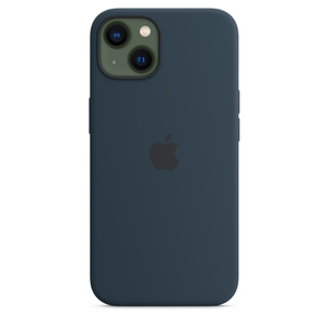 MagSafe対応iPhone 13シリコーンケース - アビスブルー - Apple（日本）