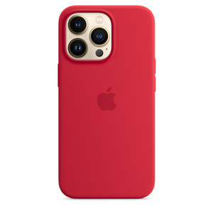 MagSafe対応iPhone 13 Proシリコーンケース - (PRODUCT)RED - Apple