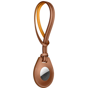 AirTag Hermèsヴォースウィフト（ゴールド）バッグチャームとレザー