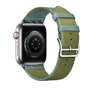 Apple Watch Hermès - 45mmケース用ジャンピング（ブルー・ラン