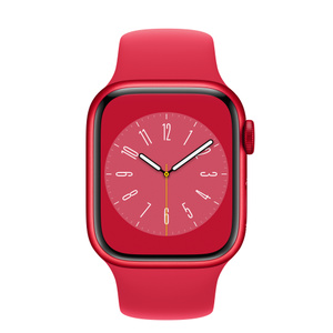 Apple Watch Series 8 Gpsモデル 41mm Product Redアルミニウムケースと Product Redスポーツバンド Apple 日本