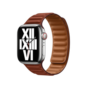 41mmケース用アンバーレザーリンク - M/L - Apple(日本) 41mmケース用アンバーレザーリンク - M/L - Apple(日本)