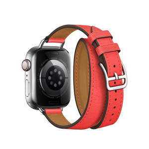 Apple Watch Hermès - 41mmケース用ヴォー・スウィフト（ローズ