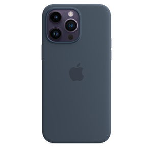 MagSafe対応iPhone 14 Pro Maxシリコーンケース - ストームブルー 