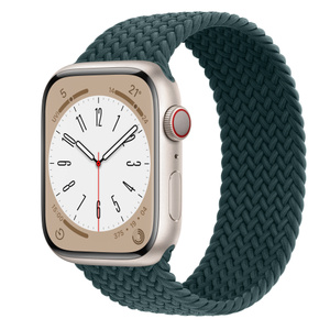 Apple Watch Series 8 Gps Cellularモデル 45mmスターライトアルミニウムケースとレインフォレストブレイ デッドソロループ サイズ6 Apple 日本