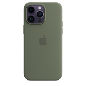 MagSafe対応iPhone 14 Pro Maxシリコーンケース - オリーブ - Apple 
