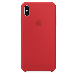 iPhone XS Maxシリコーンケース - (PRODUCT)RED - Apple（日本）