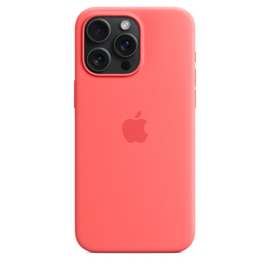 MagSafe対応iPhone 15 Pro Maxシリコーンケース - グアバ - Apple（日本）