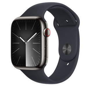 Apple Watch Series 9 (GPS + Cellularモ‍デ‍ル) - 45mmグラファイト 