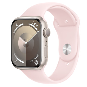Apple Watch Series 9 (GPSモデル) - 45mmスターライトアルミニウム 