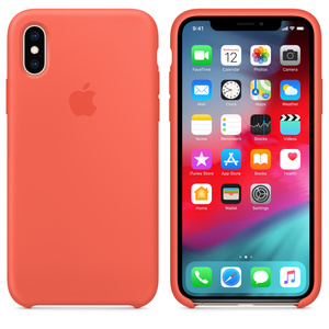 Iphone Xsシリコーンケース ネクタリン ビジネス Apple 日本