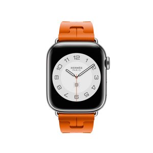 Apple Watch Hermès - 41mmケース用キリム（オレンジ）シンプル 