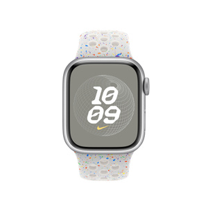 41mmケース用ピュアプラチナムNikeスポーツバンド – S/M - Apple（日本）