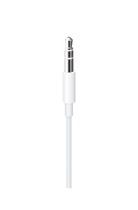 Lightning - 3.5mmオーディオケーブル（1.2m） - ホワイト - Apple（日本）