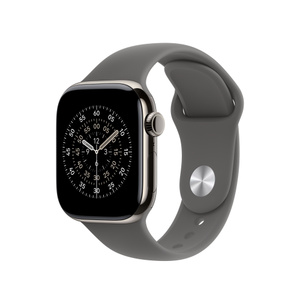 42mmケース用ストーングレイスポーツバンド - S/M - Apple（日本）