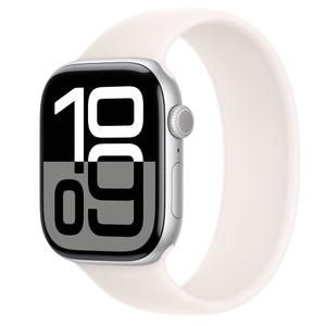 Apple Watch Series 10 (GPSモデル) - 46mmシルバーアルミニウムケース 