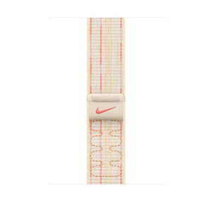 46mmケース用スターライト/ピンクNikeスポーツループ - Apple（日本）